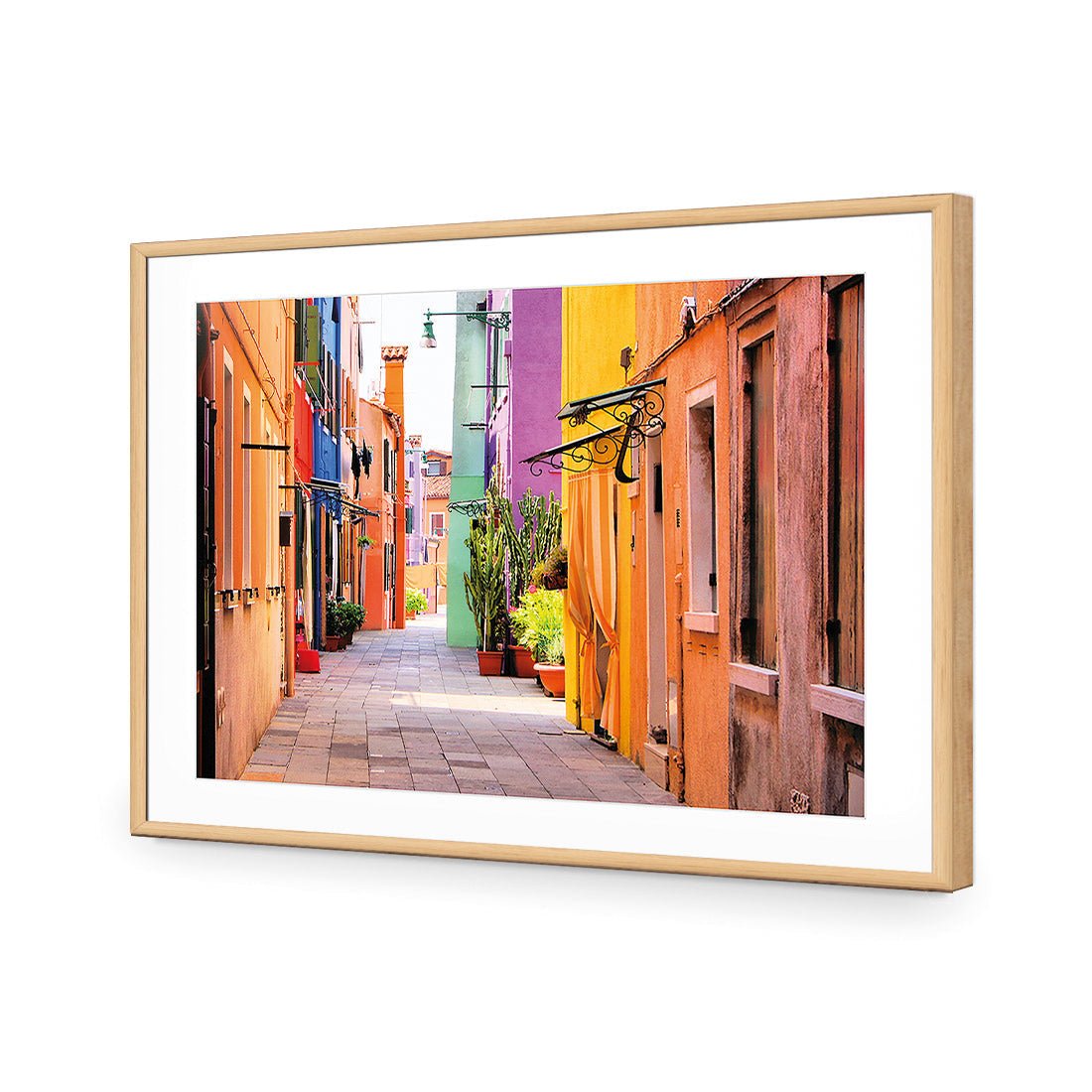 Rainbow Lane - Wall Art Designs - 2205_AR_H WAD_AP - 030 - MAT_45x30_S - 2538 - OAK