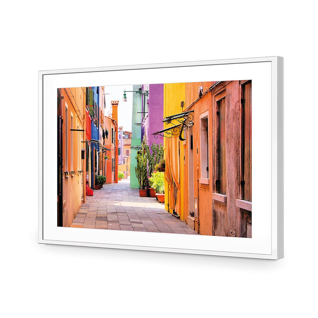 Rainbow Lane - Wall Art Designs - 2205_AR_H WAD_AP - 030 - MAT_45x30_S - 2538 - WHT