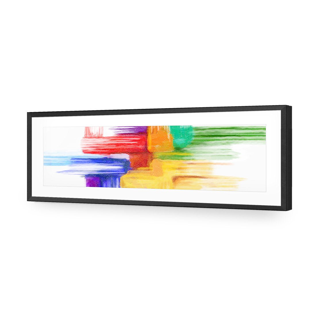 Rainbow Tetris (long) - Wall Art Designs - 799_AL_H WAD_AP - 030 - MAT_90x30_S - 2538 - BLK