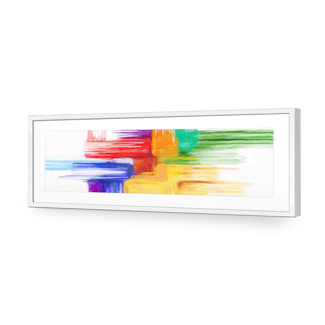 Rainbow Tetris (long) - Wall Art Designs - 799_AL_H WAD_AP - 030 - MAT_90x30_S - 2538 - WHT