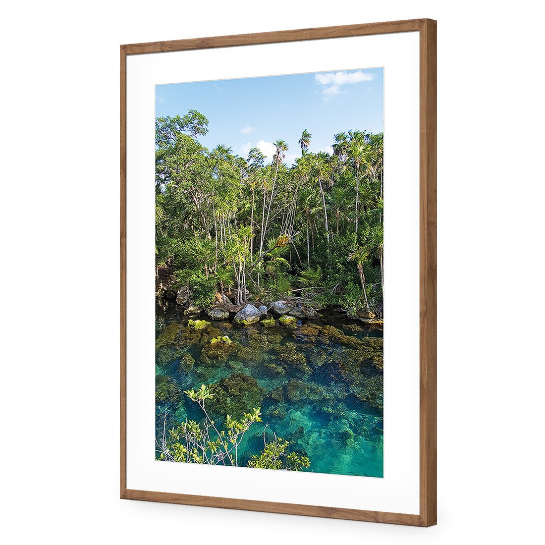 Rainforest Lake (rectangle) - Wall Art Designs - 1033_AR_V WAD_AP - 030 - MAT_45x30_S - 2538 - NAT