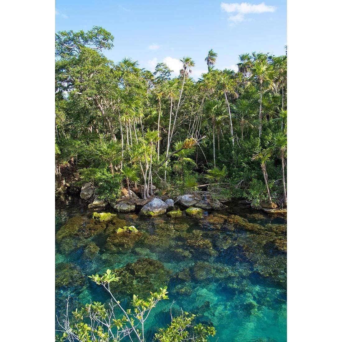 Rainforest Lake (rectangle) - Wall Art Designs - 1033_AR_V WAD_CP - MPY - 260 - M - S - S_45x30_NONE