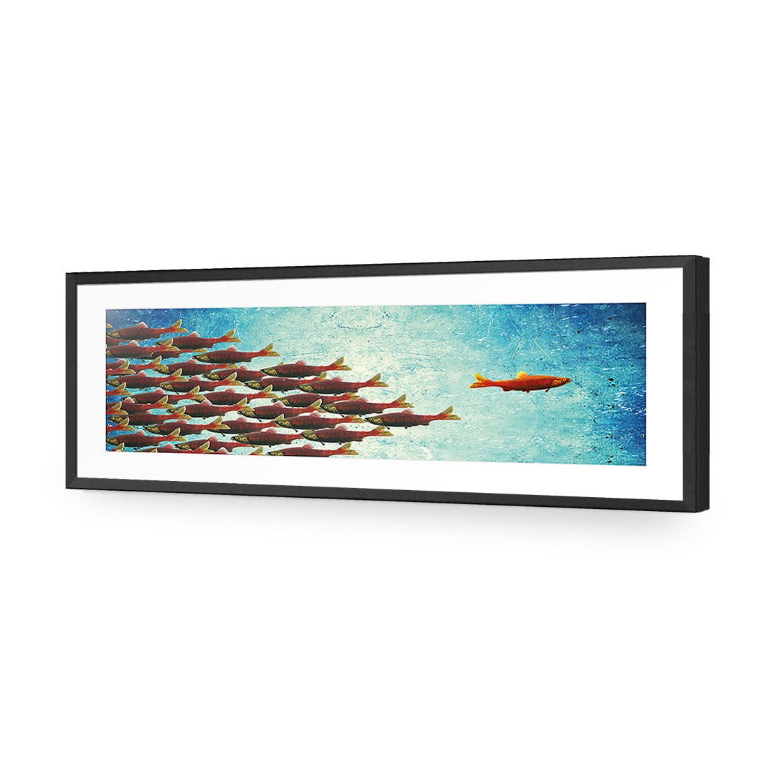 Reaching Out (long) - Wall Art Designs - 2493_AL_H WAD_AP - 030 - MAT_90x30_S - 2538 - BLK