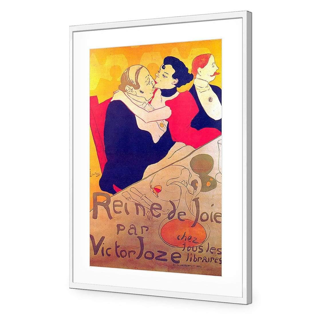 Reine de Joie By Toulouse - Lautrec - Wall Art Designs - 1013_AR_V WAD_AP - 030 - MAT_45x30_S - 2538 - WHT