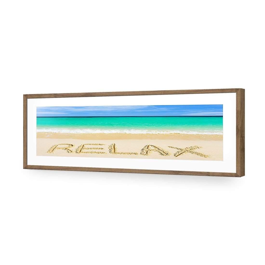 Relax on Beach (long) - Wall Art Designs - 668_AL_H WAD_AP - 030 - MAT_90x30_S - 2538 - NAT