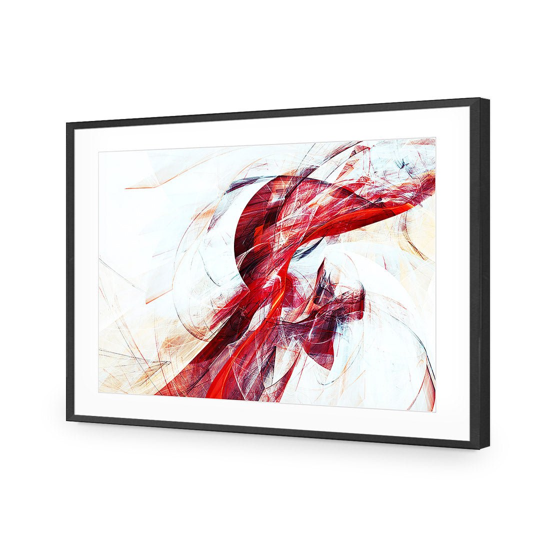 Ribbon Spire - Wall Art Designs - 2320_AR_H WAD_AP - 030 - MAT_45x30_S - 2538 - BLK