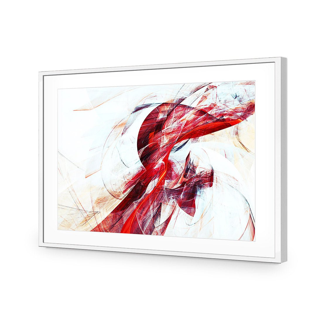 Ribbon Spire - Wall Art Designs - 2320_AR_H WAD_AP - 030 - MAT_45x30_S - 2538 - WHT