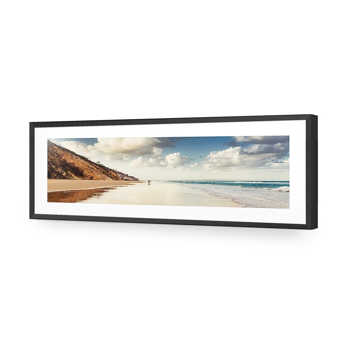 Romantic Beach (long) - Wall Art Designs - 389_AL_H WAD_AP - 030 - MAT_90x30_S - 2538 - BLK