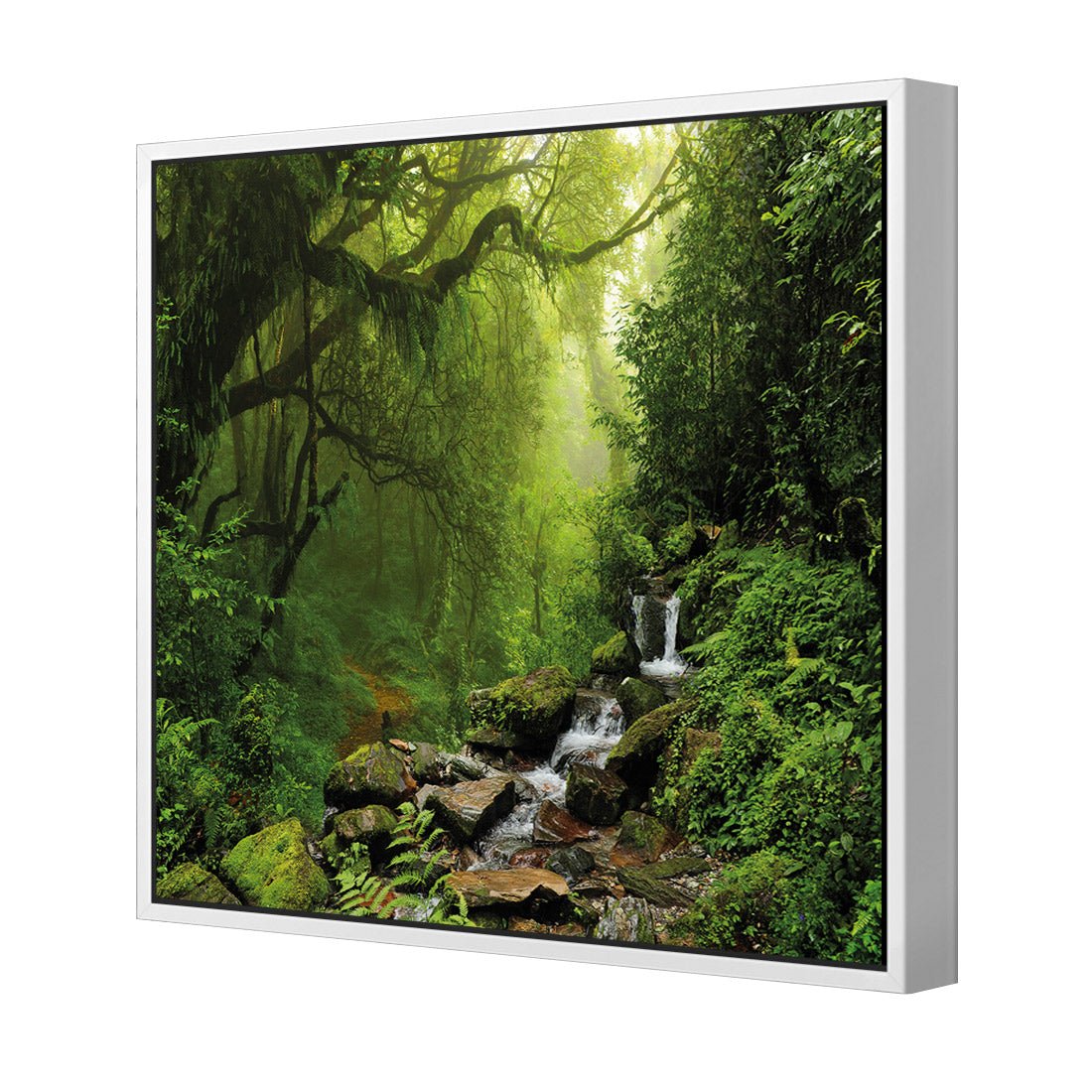 Romantic Rainforest (square) - Wall Art Designs - 153_AS_Q WAD_CP - MPY - 260 - M - S - S_37x37_S - 1550 - WHT