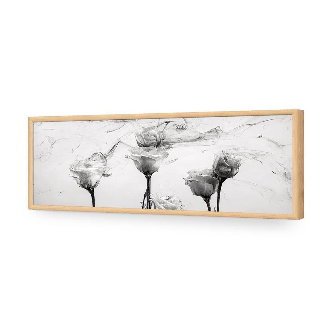 Rose Smoke (Long) - Wall Art Designs - 3070_AL_H WAD_AP - 030 - EDG_90x30_S - 2538 - OAK