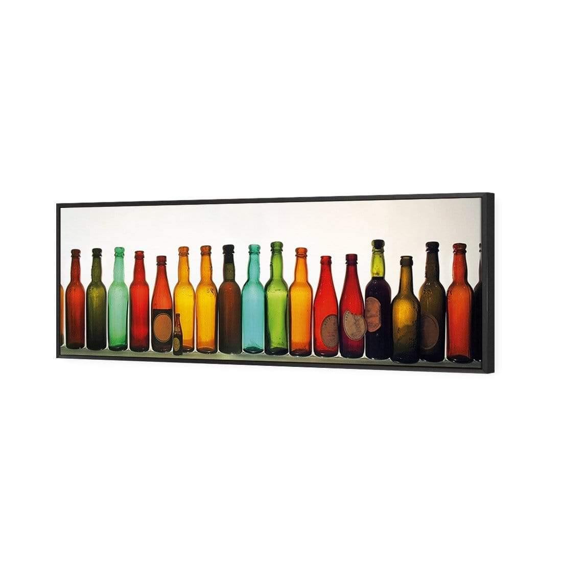 Row of Bottles, (Long) - Wall Art Designs - 875_AL_H WAD_CP - MPY - 260 - M - S - S_60x20_S - 1550 - BLK