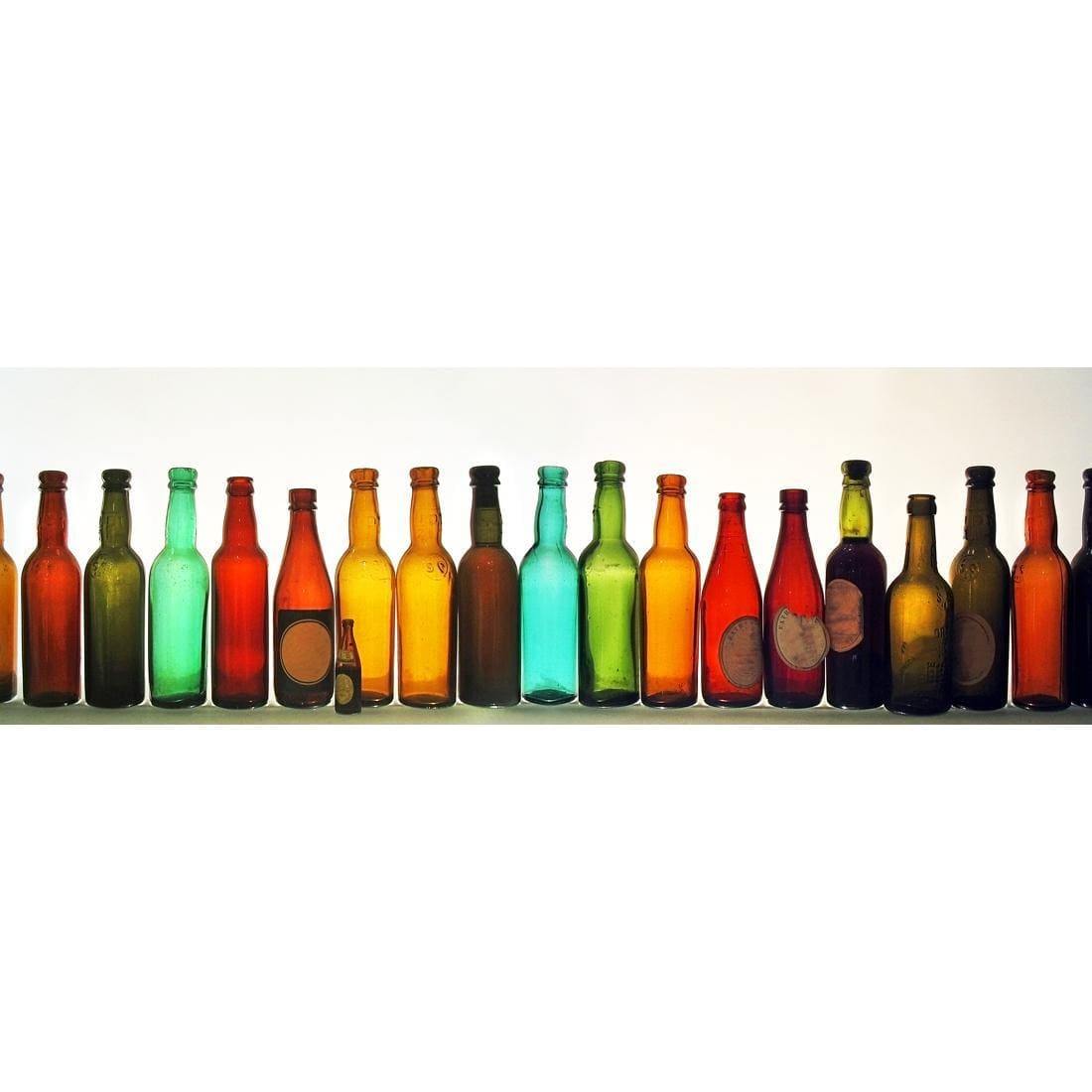 Row of Bottles, (Long) - Wall Art Designs - 875_AL_H WAD_CP - MPY - 260 - M - S - S_60x20_NONE