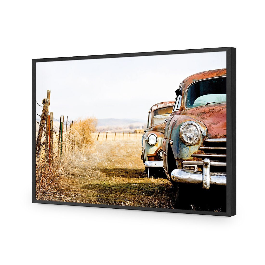 Rusty Cars - Wall Art Designs - 1205_AR_H WAD_AP - 030 - EDG_45x30_S - 2538 - BLK