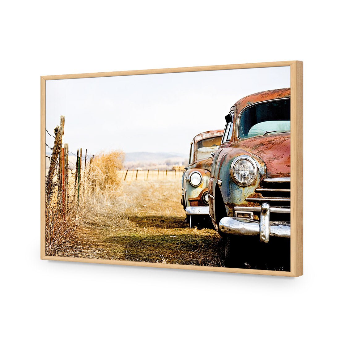 Rusty Cars - Wall Art Designs - 1205_AR_H WAD_AP - 030 - EDG_45x30_S - 2538 - OAK