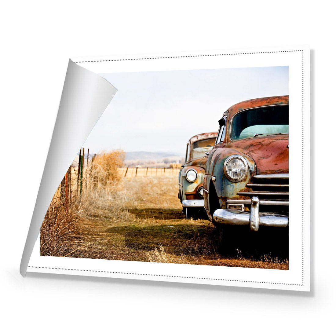 Rusty Cars - Wall Art Designs - 1205_AR_H WAD_CP - MPY - 260 - M - R_45x30_NONE