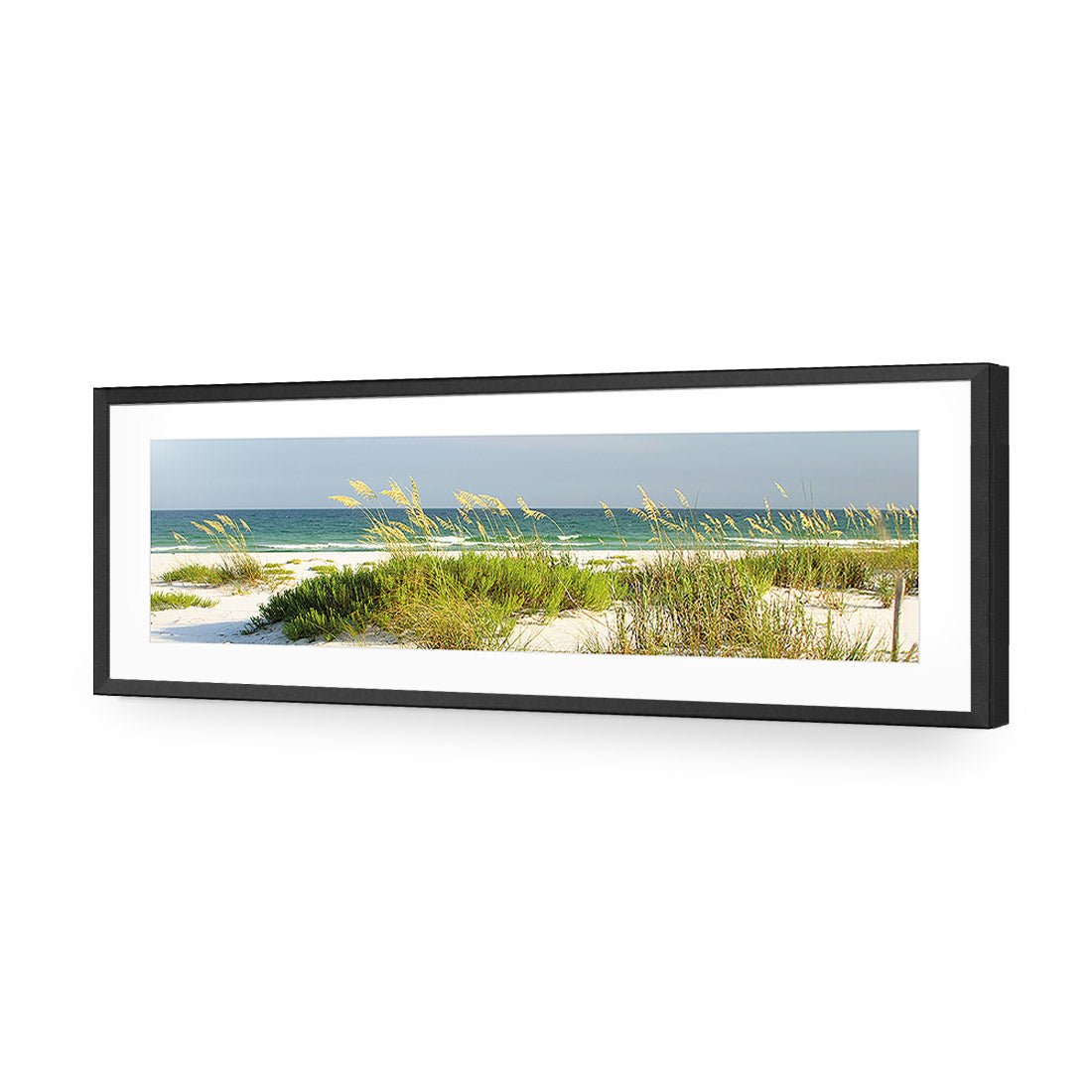 Sand Dune Reflections (Long) - Wall Art Designs - 2620_AL_H WAD_AP - 030 - MAT_90x30_S - 2538 - BLK