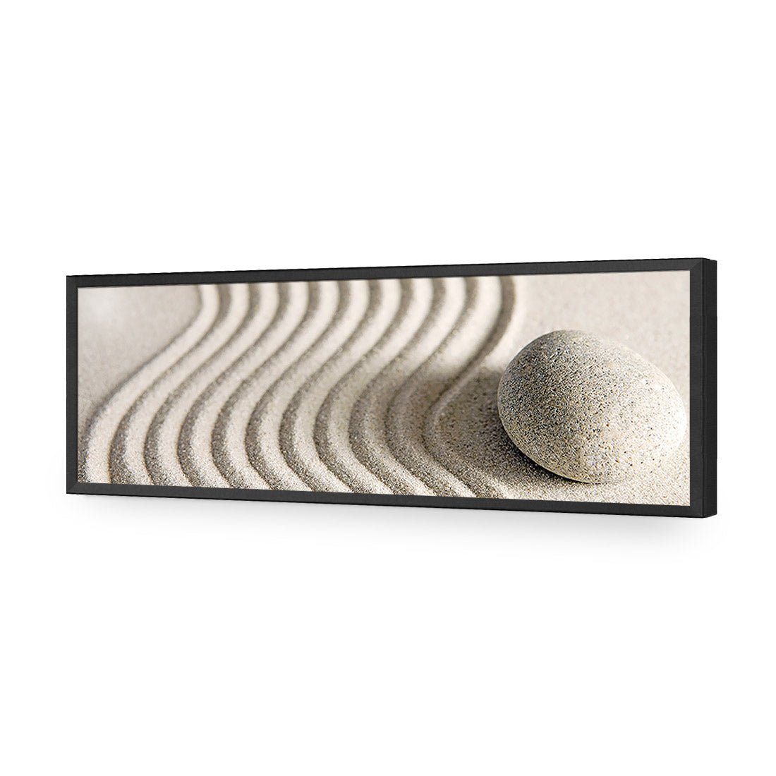 Sand Stone Swirl (Long) - Wall Art Designs - 1259_AL_H WAD_AP - 030 - EDG_90x30_S - 2538 - BLK