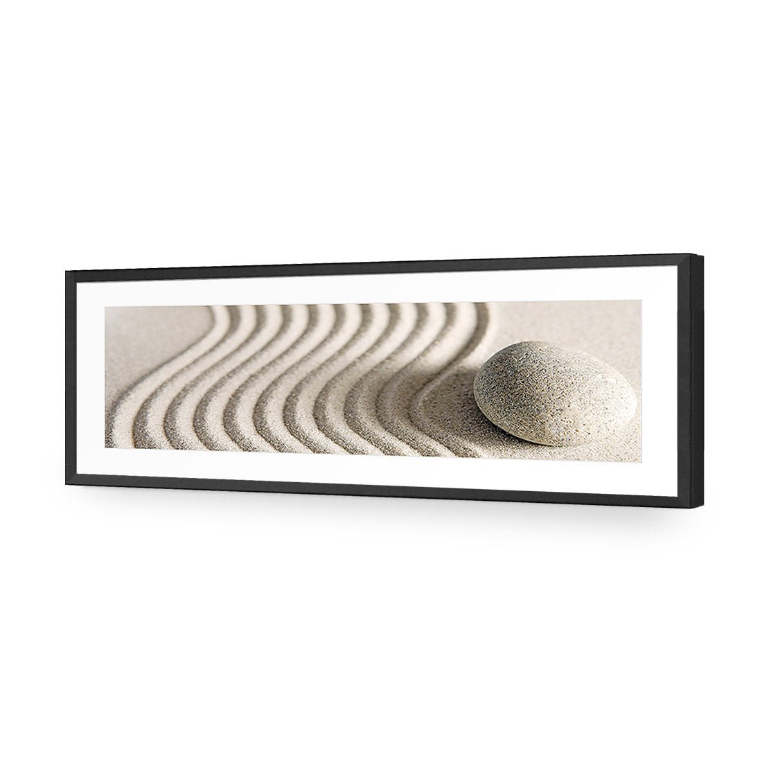 Sand Stone Swirl (Long) - Wall Art Designs - 1259_AL_H WAD_AP - 030 - MAT_90x30_S - 2538 - BLK