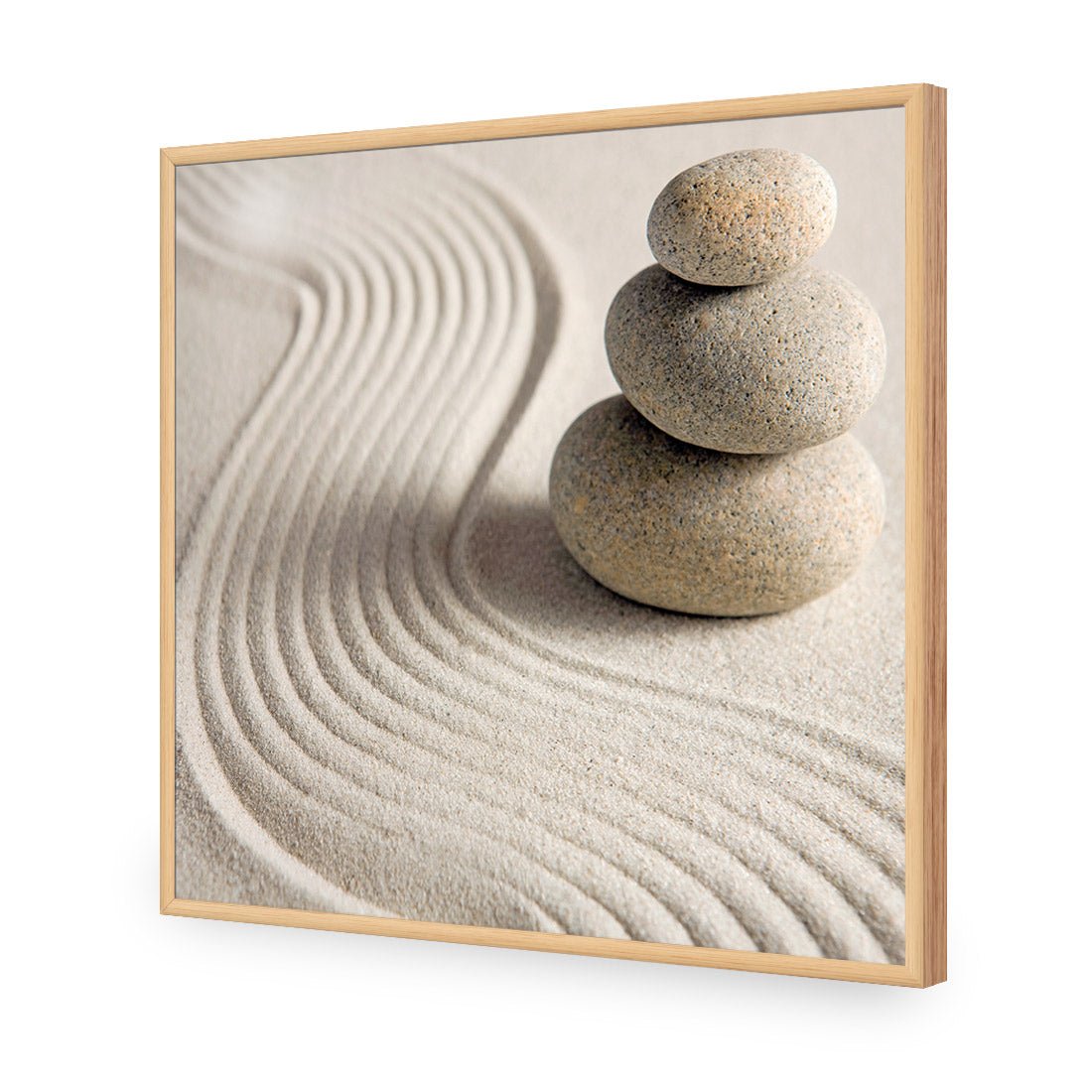 Sand Stone Tower (square) - Wall Art Designs - 1258_AS_Q WAD_AP - 030 - EDG_37x37_S - 2538 - OAK