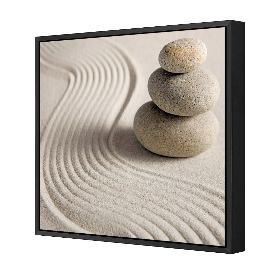 Sand Stone Tower (square) - Wall Art Designs - 1258_AS_Q WAD_CP - MPY - 260 - M - S - S_37x37_S - 1550 - BLK