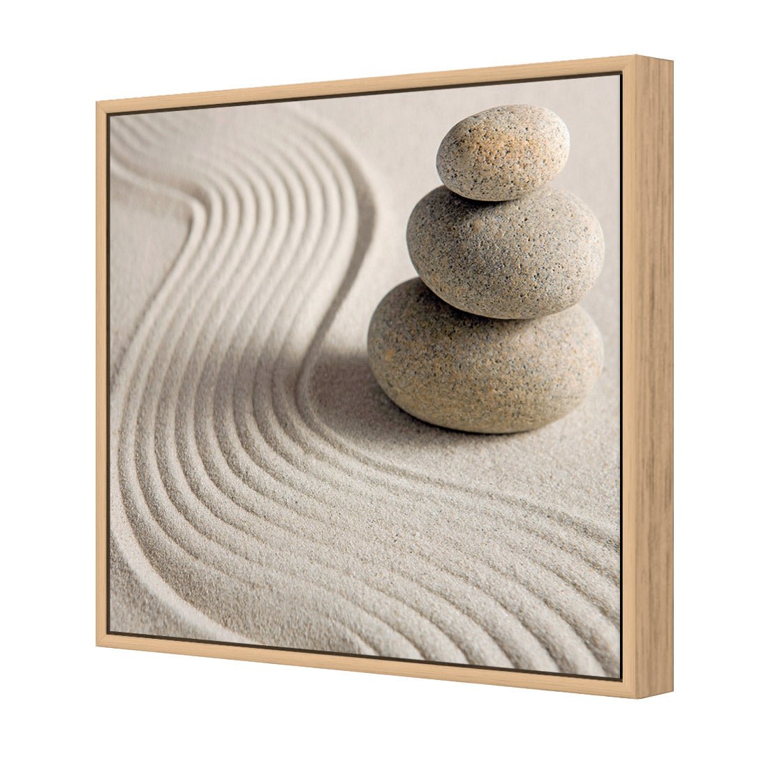 Sand Stone Tower (square) - Wall Art Designs - 1258_AS_Q WAD_CP - MPY - 260 - M - S - S_37x37_S - 1550 - OAK