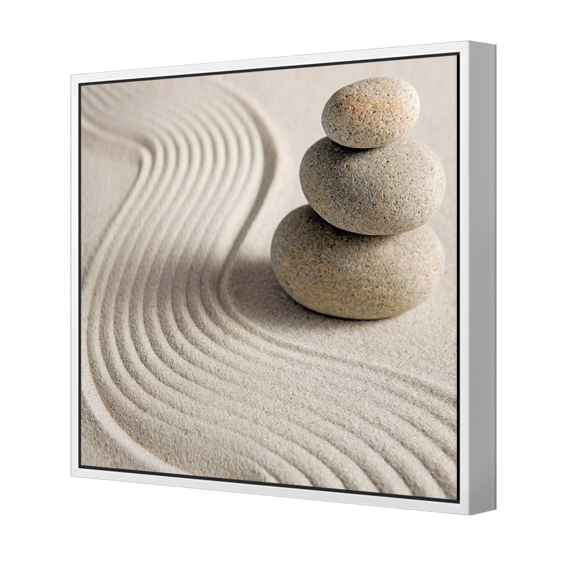 Sand Stone Tower (square) - Wall Art Designs - 1258_AS_Q WAD_CP - MPY - 260 - M - S - S_37x37_S - 1550 - WHT