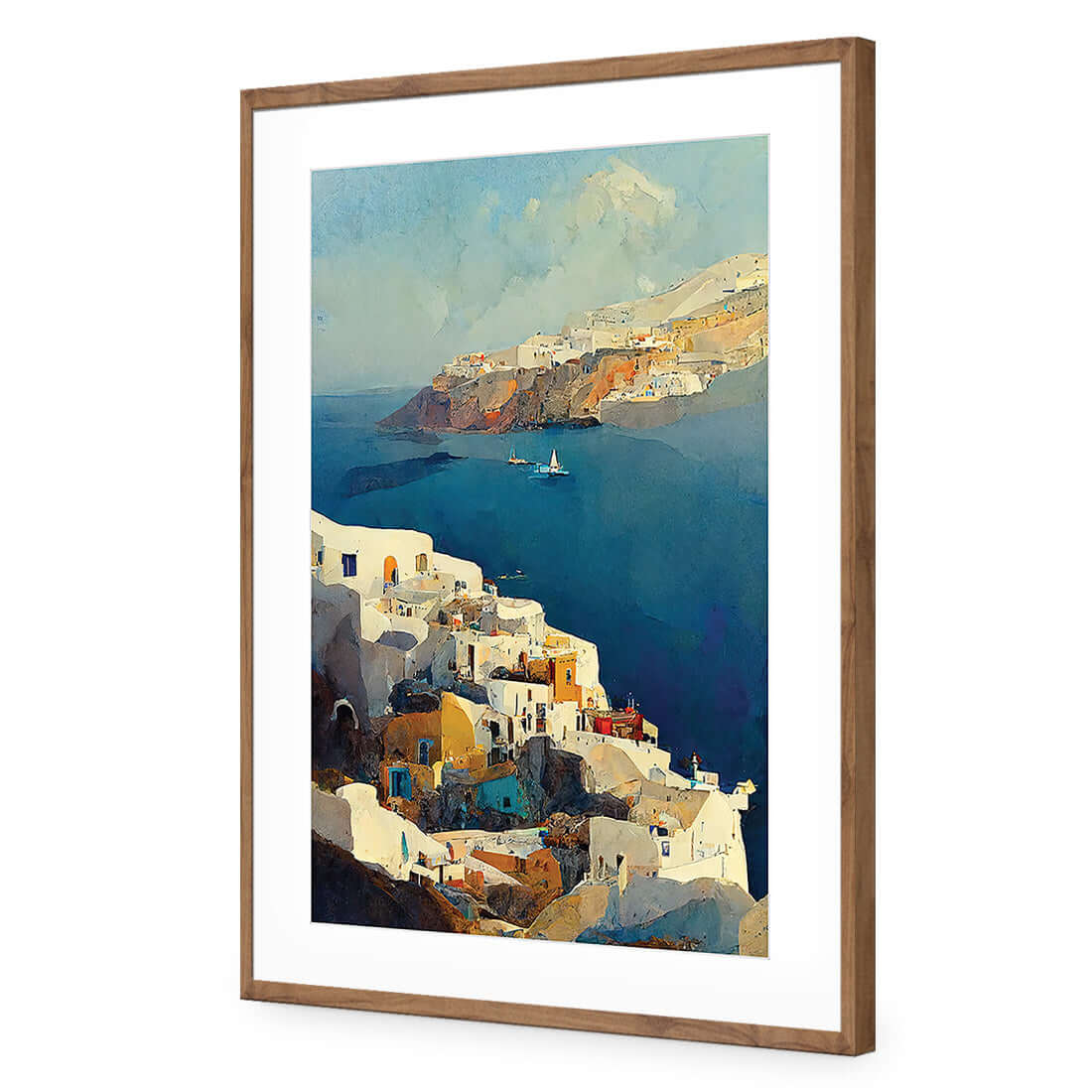 Santorini Coastline - Wall Art Designs - WH_1107_AR_V WAD_AP - 030 - MAT_45x30_S - 2538 - NAT