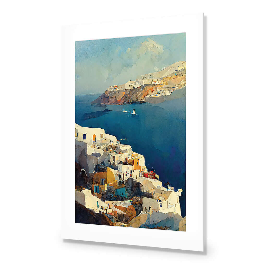 Santorini Coastline - Wall Art Designs - WH_1107_AR_V WAD_AP - 030 - MAT_45x30_NONE