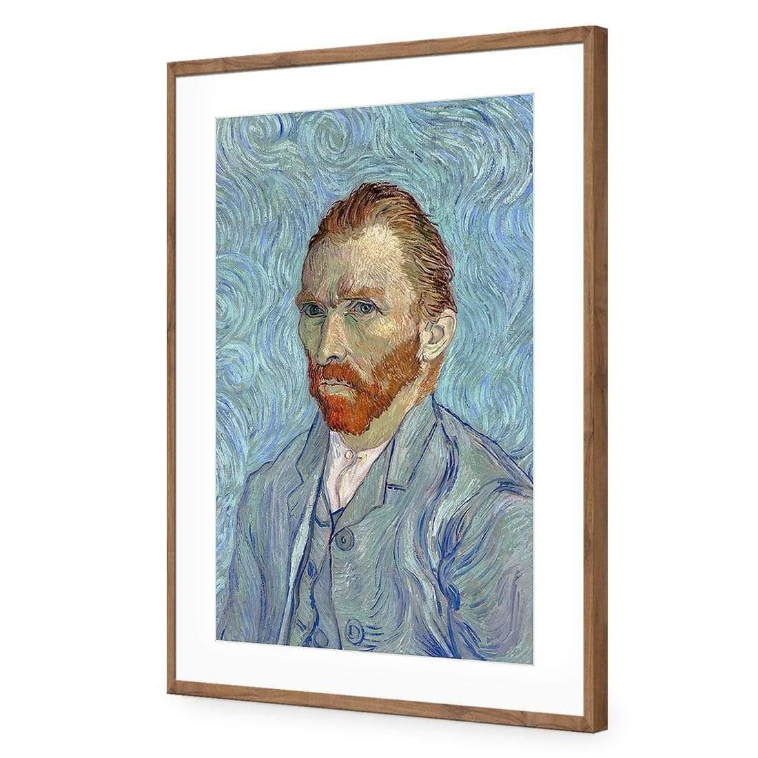 Self Portrait in Blue by Vincent van Gogh - Wall Art Designs - 3825_AR_V WAD_AP - 030 - MAT_45x30_S - 2538 - NAT