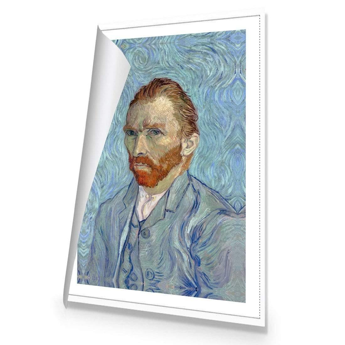 Self Portrait in Blue by Vincent van Gogh - Wall Art Designs - 3825_AR_V WAD_CP - MPY - 260 - M - R_45x30_NONE