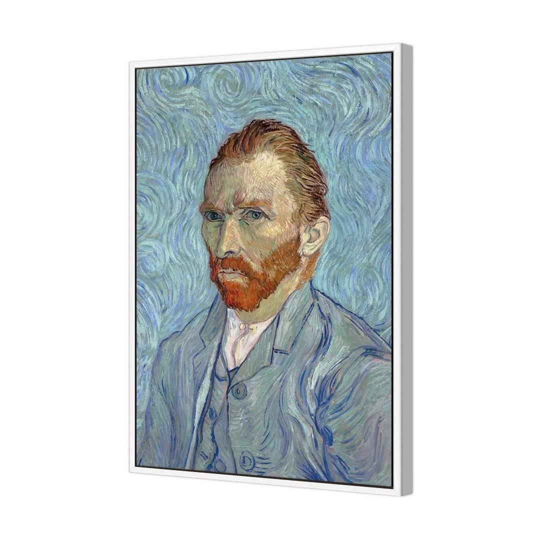 Self Portrait in Blue by Vincent van Gogh - Wall Art Designs - 3825_AR_V WAD_CP - MPY - 260 - M - S - S_45x30_S - 1550 - WHT