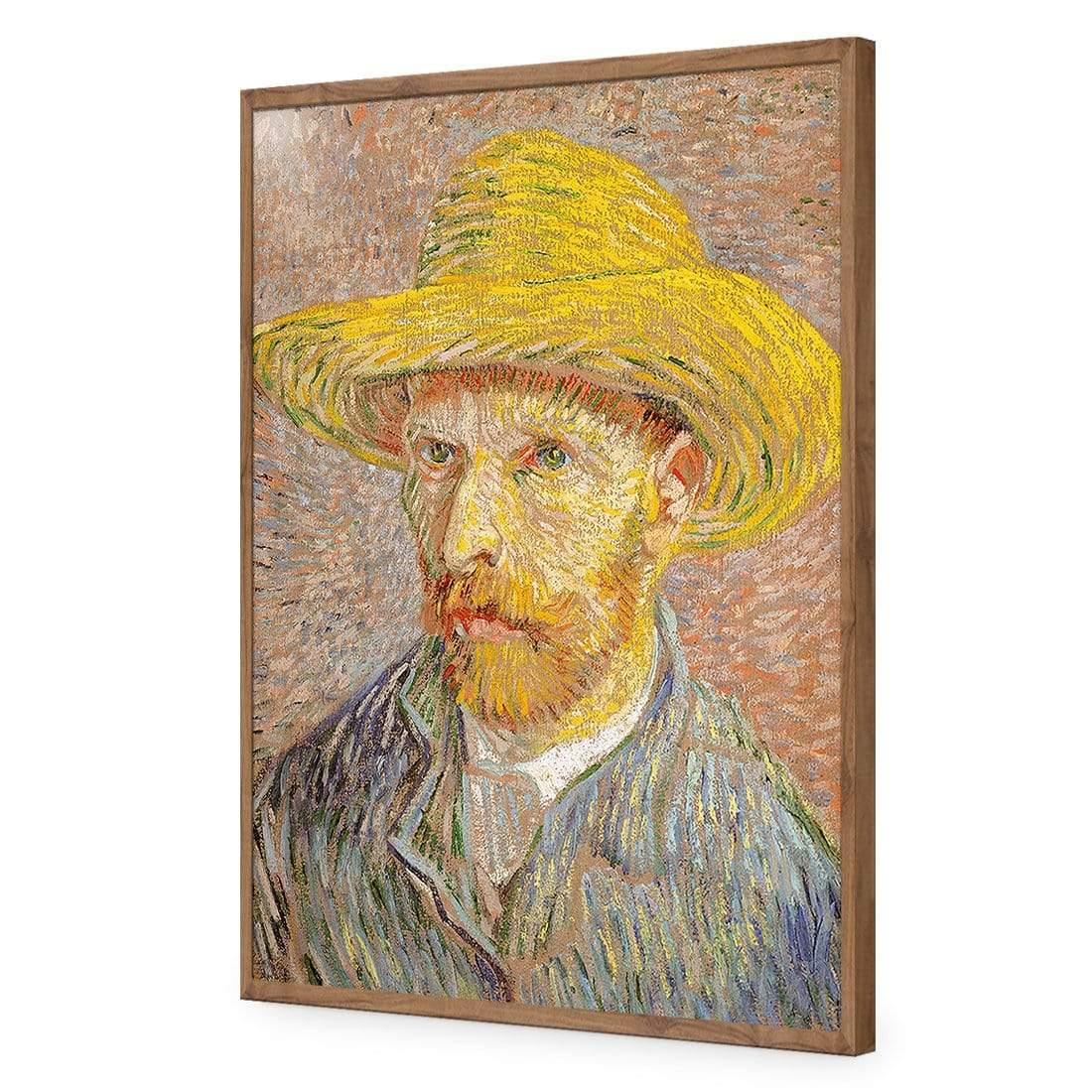 Self Portrait with a Straw Hat By Van Gogh - Wall Art Designs - 3367_AR_V WAD_AP - 030 - EDG_45x30_S - 2538 - NAT