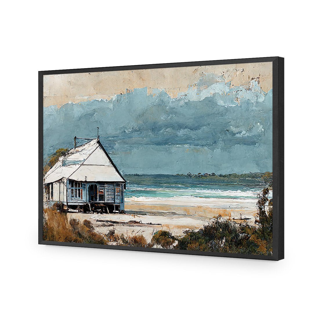 Shack at the Beach - Wall Art Designs - WH_1005_AR_H WAD_AP - 030 - EDG_45x30_S - 2538 - BLK