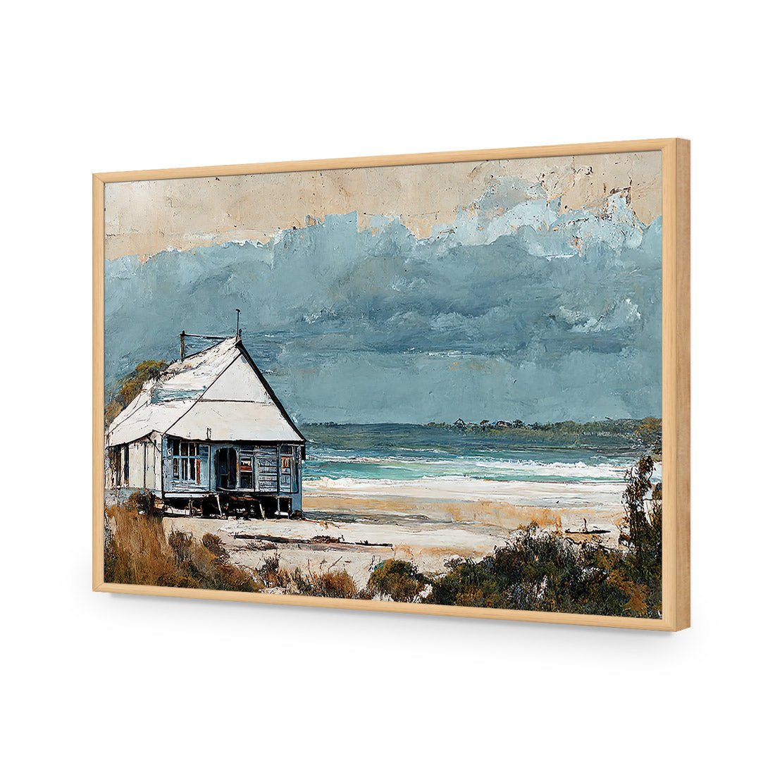 Shack at the Beach - Wall Art Designs - WH_1005_AR_H WAD_AP - 030 - EDG_45x30_S - 2538 - OAK