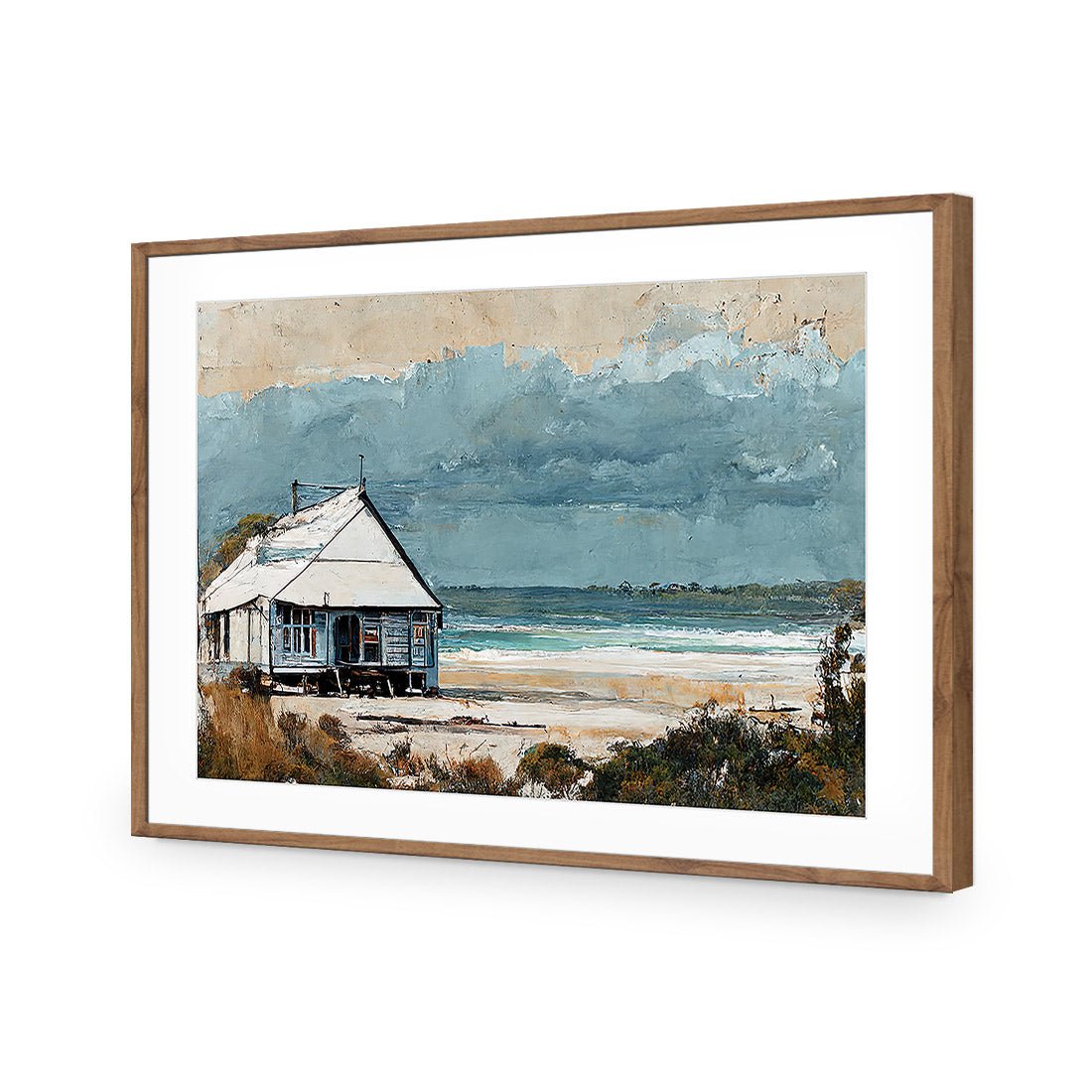 Shack at the Beach - Wall Art Designs - WH_1005_AR_H WAD_AP - 030 - MAT_45x30_S - 2538 - NAT