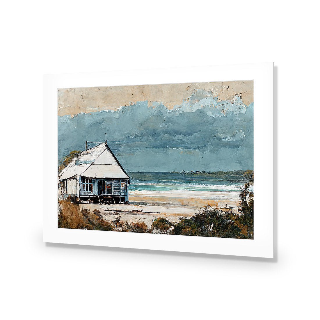 Shack at the Beach - Wall Art Designs - WH_1005_AR_H WAD_AP - 030 - MAT_45x30_NONE