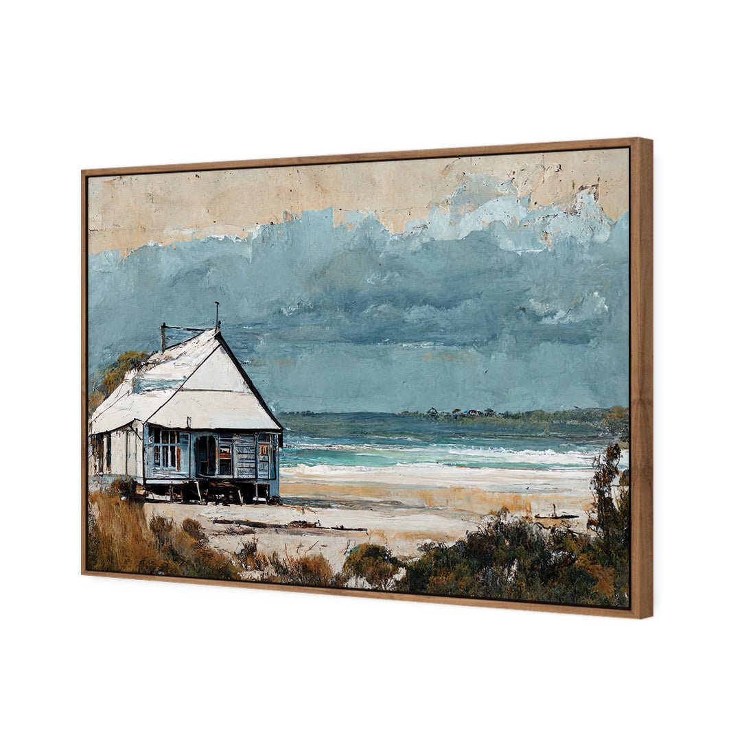 Shack at the Beach - Wall Art Designs - WH_1005_AR_H WAD_CP - MPY - 260 - M - S - S_45x30_S - 1550 - NAT