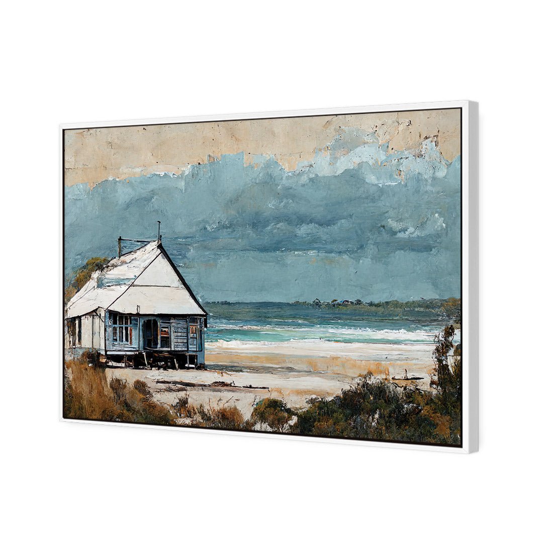 Shack at the Beach - Wall Art Designs - WH_1005_AR_H WAD_CP - MPY - 260 - M - S - S_45x30_S - 1550 - WHT