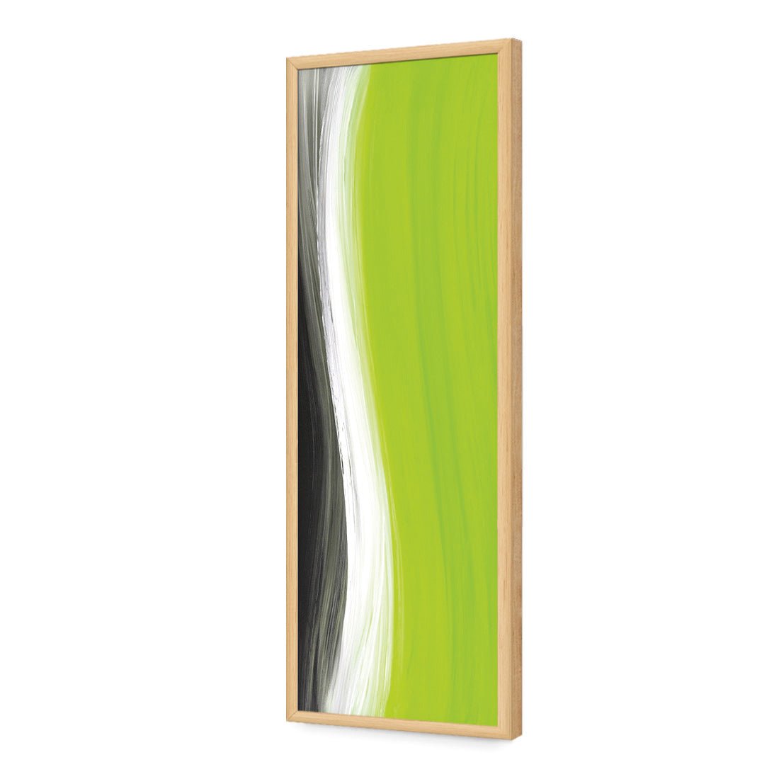 Shapely, Lime (Long Vertical) - Wall Art Designs - 1761_DL_V WAD_AP - 030 - EDG_90x30_S - 2538 - OAK