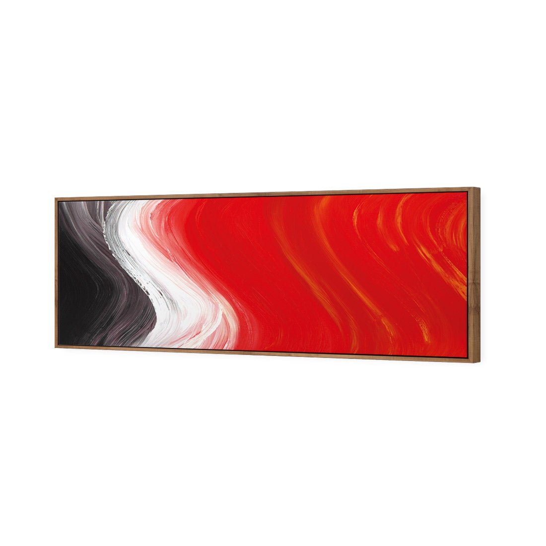 Shapely, Red (Long Horizontal) - Wall Art Designs - 1761_HL_H WAD_CP - MPY - 260 - M - S - S_60x20_NONE