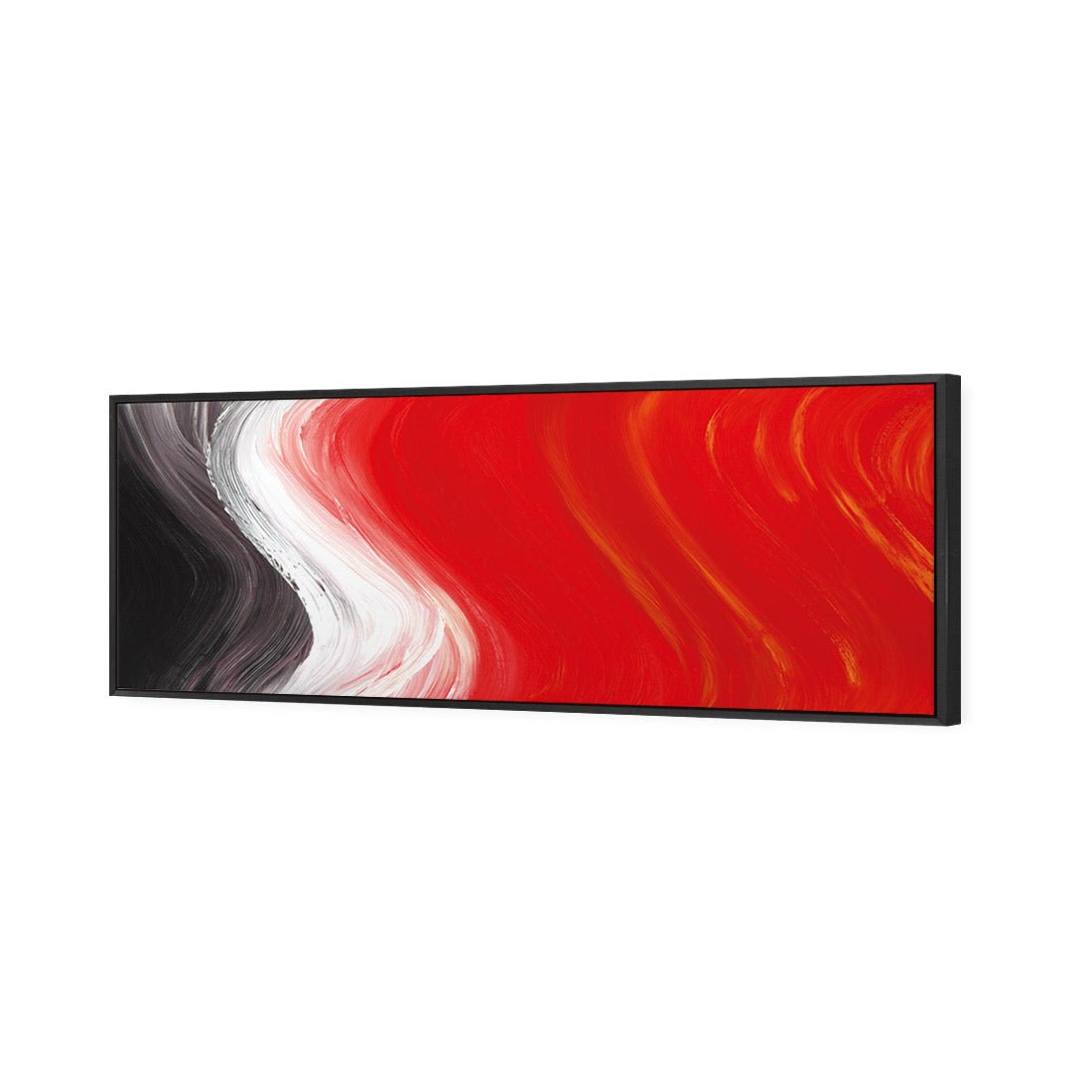 Shapely, Red (Long Horizontal) - Wall Art Designs - 1761_HL_H WAD_CP - MPY - 260 - M - S - S_60x20_NONE