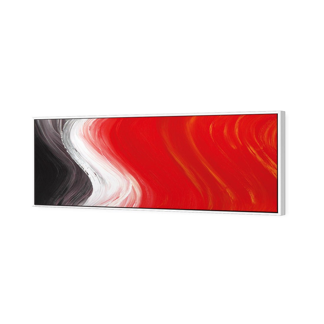 Shapely, Red (Long Horizontal) - Wall Art Designs - 1761_HL_H WAD_CP - MPY - 260 - M - S - S_60x20_NONE