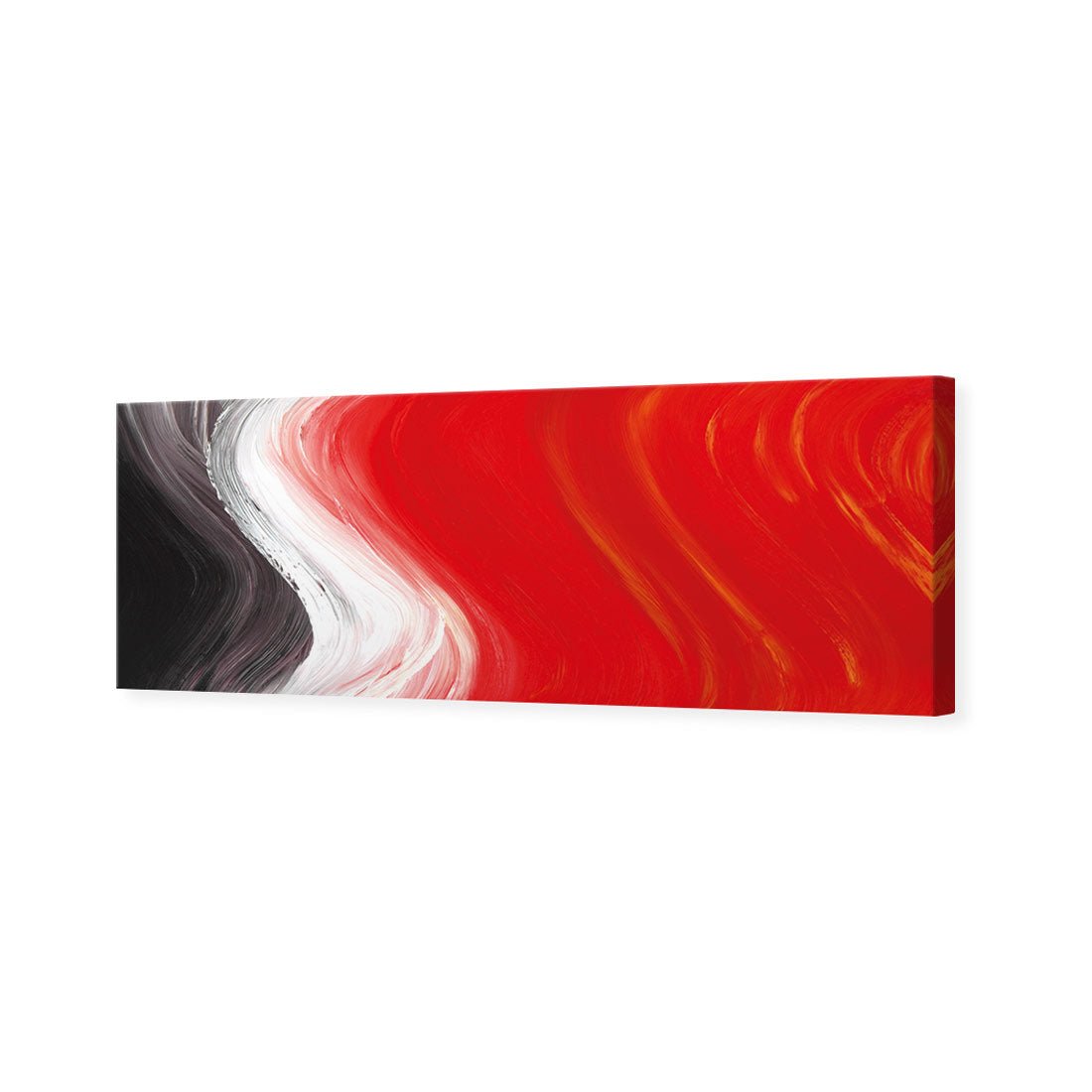 Shapely, Red (Long Horizontal) - Wall Art Designs - 1761_HL_H WAD_CP - MPY - 260 - M - S - S_60x20_NONE