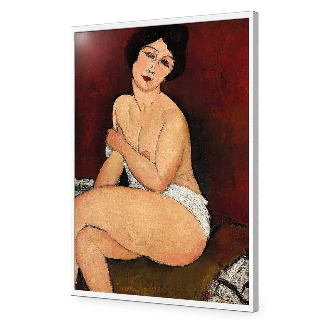 Sitting Nude By Modigliani - Wall Art Designs - 3397_AR_V WAD_AP - 030 - EDG_45x30_S - 2538 - WHT