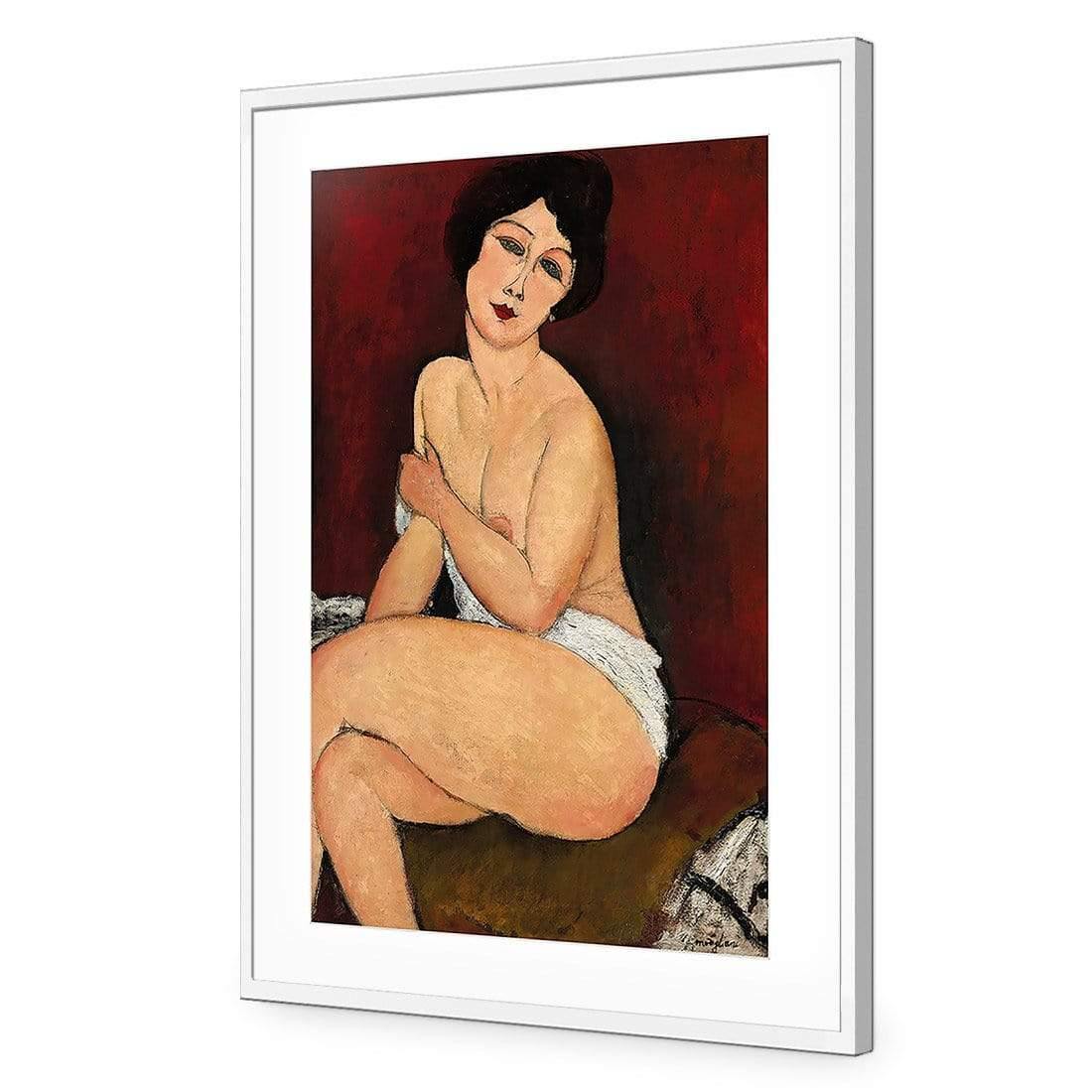 Sitting Nude By Modigliani - Wall Art Designs - 3397_AR_V WAD_AP - 030 - MAT_45x30_S - 2538 - WHT