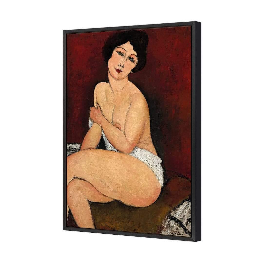 Sitting Nude By Modigliani - Wall Art Designs - 3397_AR_V WAD_CP - MPY - 260 - M - S - S_45x30_S - 1550 - BLK