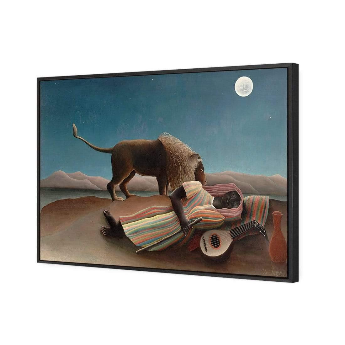 Sleeping Gypsy By Rousseau - Wall Art Designs - 1048_AR_H WAD_CP - MPY - 260 - M - S - S_45x30_S - 1550 - BLK