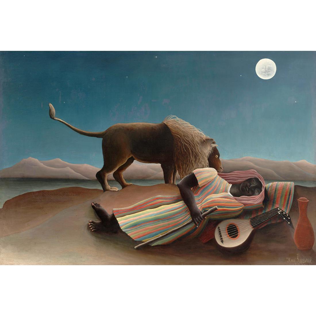 Sleeping Gypsy By Rousseau - Wall Art Designs - 1048_AR_H WAD_CP - MPY - 260 - M - S - S_45x30_NONE