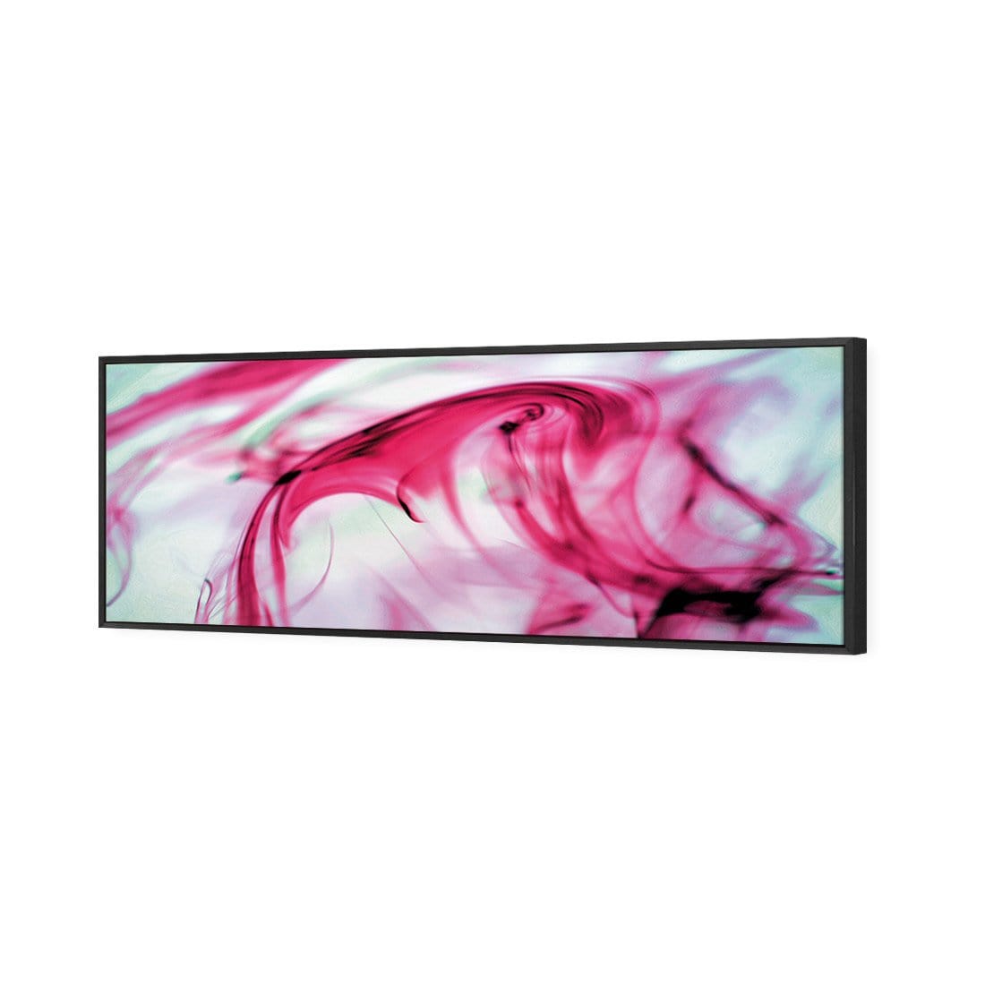 Smoke and Mirrors, Pink (long) - Wall Art Designs - 1763_DL_H WAD_CP - MPY - 260 - M - S - S_60x20_S - 1550 - BLK