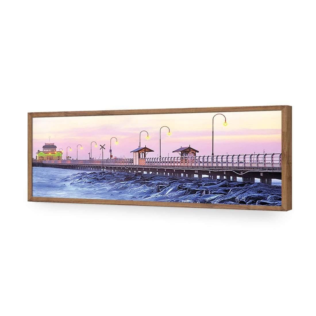 St Kilda Pier Sunset (Long) - Wall Art Designs - 1238_AL_H WAD_AP - 030 - EDG_90x30_S - 2538 - NAT